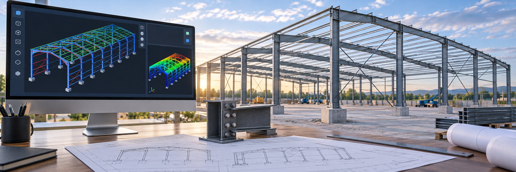 CYPE 3D: diseño de estructuras metálicas